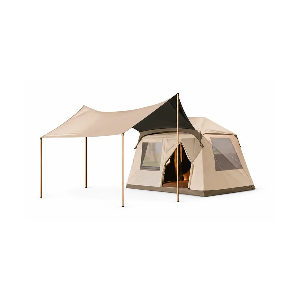 AZG07 Camping Tent with Canopy — SKU HW-BY039005