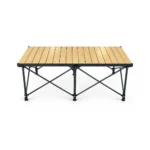 Compact-Folding Height-Adjustable Roll-Top Table — SKU HW-TY017006