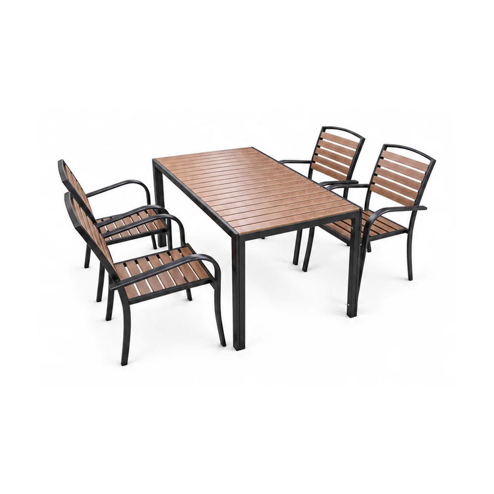 804 Table and 604 Chair Dining Set — SKU HW-TY029013