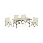 Five-Piece Camping Table and Chair Set — SKU HW-TY035003