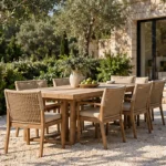 Concept illustration: dining terrace